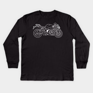 Kawasaki Ninja motorbike Kids Long Sleeve T-Shirt